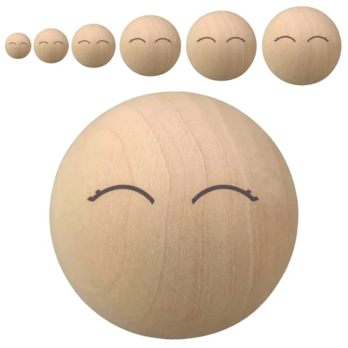 Korale główka buźka „oczy anioła” |chłopak| [15mm-40mm]