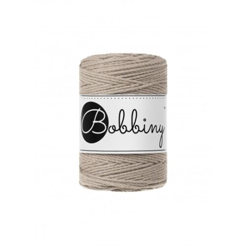 Sznurek 3PLY do makramy – beżowy 1.5mm