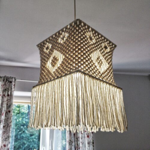 Stelaż do lampy wiszącej – kwadratowy