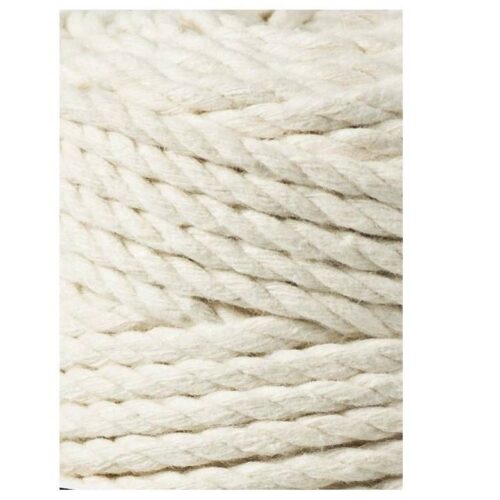 Sznurek 3PLY do makramy – naturalny 5mm