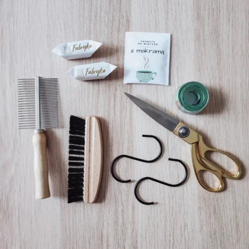 Zestaw przyborów do makramy