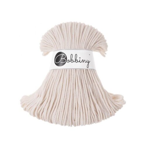 Sznurek pleciony do makramy – naturalny 3mm