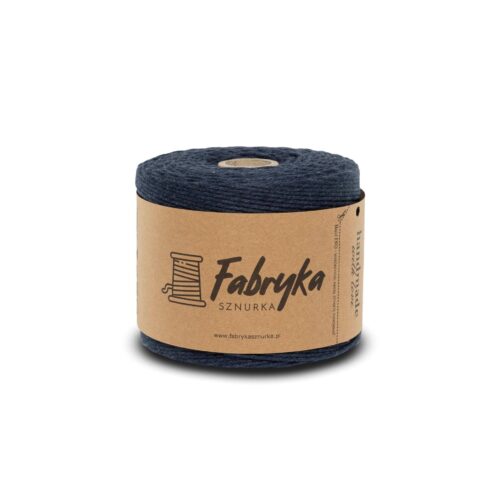 Sznurek skręcany pojedynczo – jeansowy 2mm