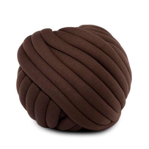 Włóczka Marshmallow – brązowa