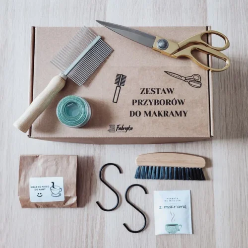 Zestaw przyborów do makramy
