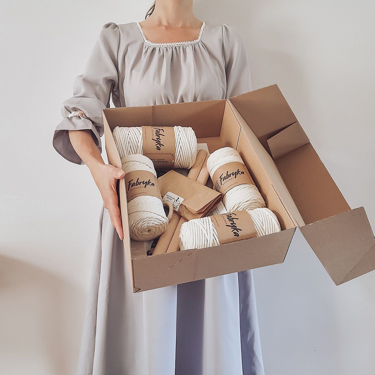 Zestaw startowy do nauki makramy