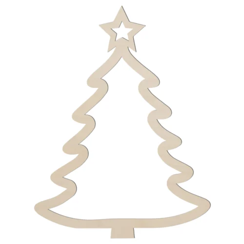 Baza obręcz drewniana Choinka klasyczna