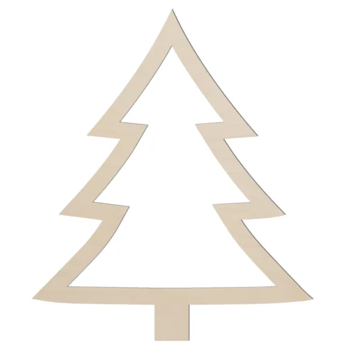 Baza obręcz drewniana Choinka klasyczna 2